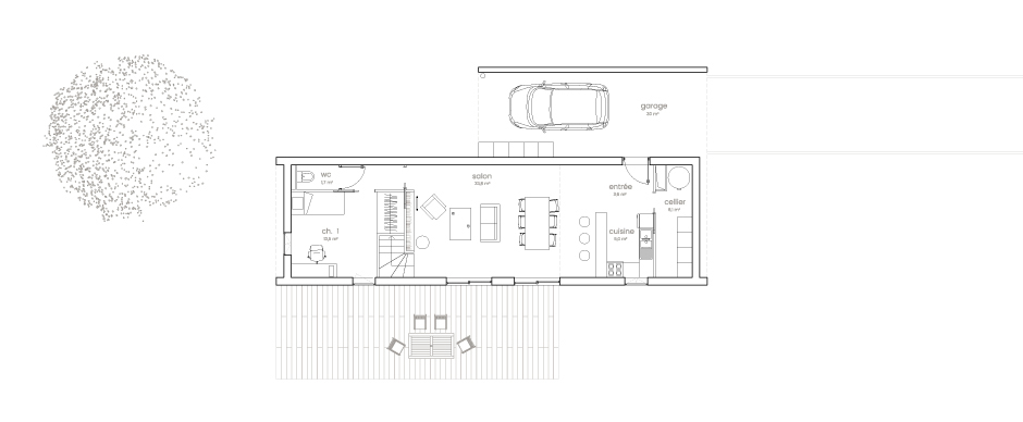 plan du rez-de-chaussée